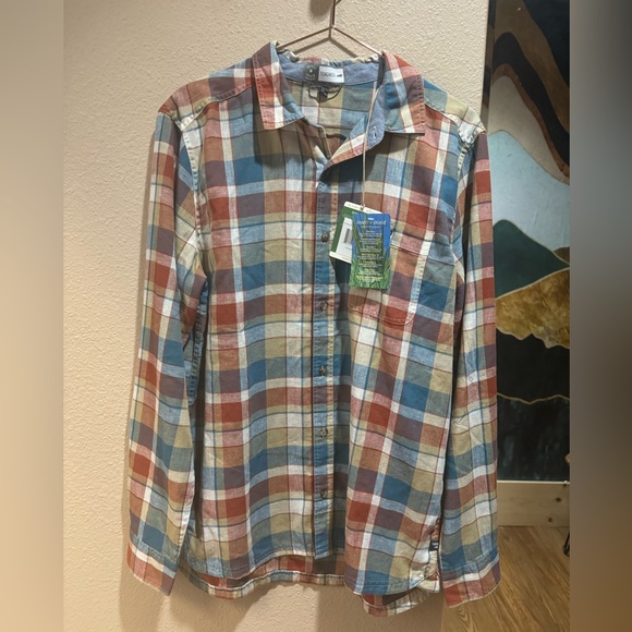 Toad&Co Men’s Debug Peak Season Long Sleeve Shirt - Picture 1 of 8